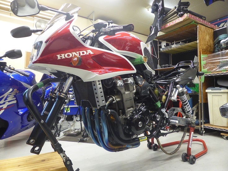 CB1300ｽｰﾊﾟｰﾎﾞﾙﾄﾞｰﾙ車検整備