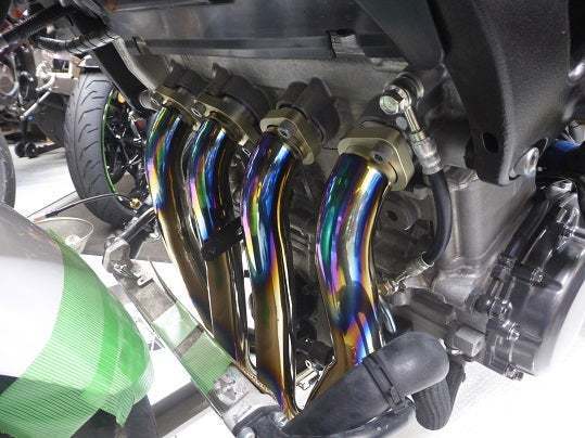 GSX1300R隼マフラー交換